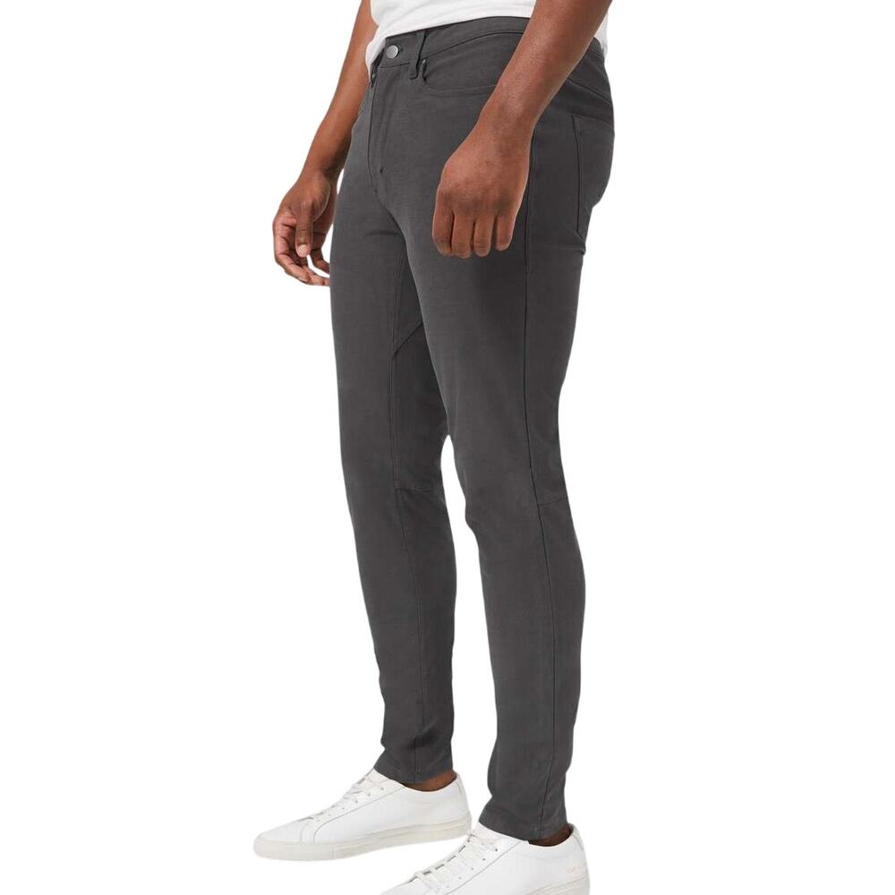 Lululemon ABC Pant Skinny Utilitech Graphite Grey Men's Size 30 x 32 EUC